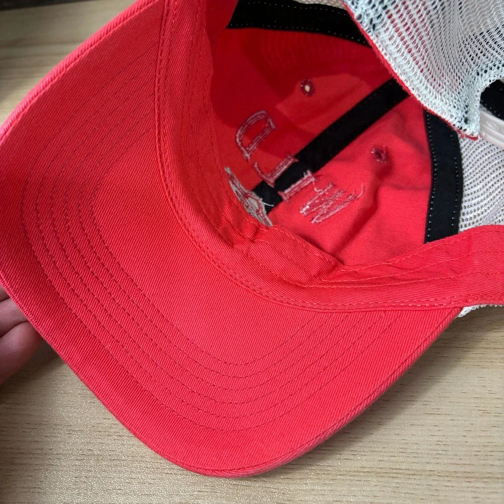 Minnesota Wild Hat Cap Snap Back‎ Womens Pink Red NHL Hockey '47 Adjustable